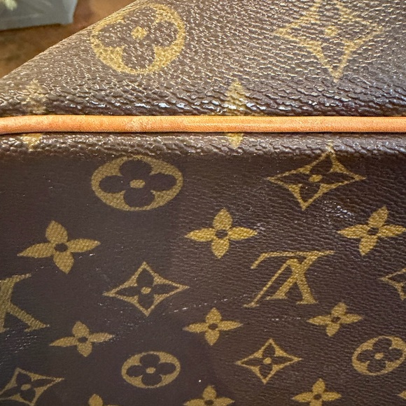 Louis Vuitton Dark Brown Monogram Tote - Picture 10 of 12